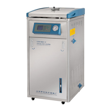 上海申安立式壓力蒸汽滅菌器高壓滅菌鍋(LDZM-40KCS,LDZM-60KCS,LDZM-80KCS)