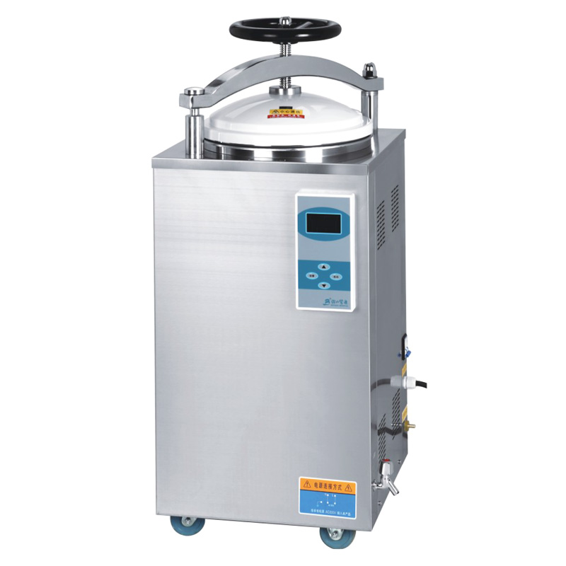 濱江醫(yī)療LS-50HD立式壓力蒸汽滅菌器醫(yī)用消毒鍋?zhàn)詣?dòng)排汽